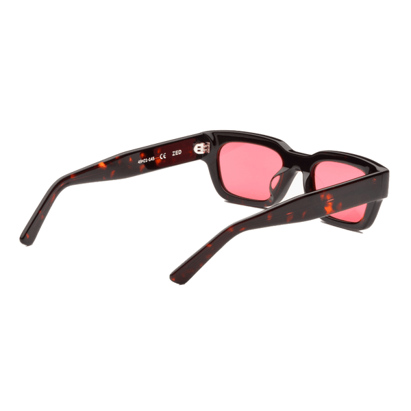 Zed / Tortoise Acetate & Rose Lens - Shade Files